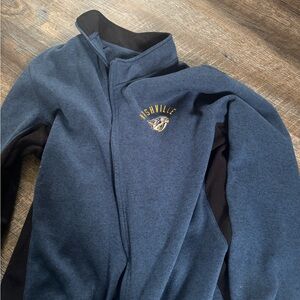 NHL Nashville Predators Fleece Jacket XL Navy Blue